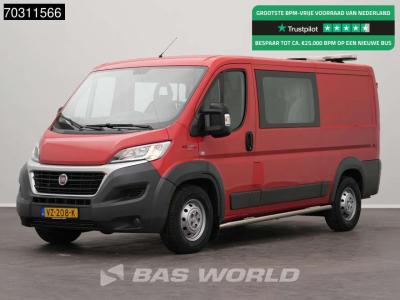 Fiat Ducato 130pk Dubbel Cabine L2H1 Trekhaak Airco Camera Werkplaatsinrichting APK 09-2026 L2 Euro6 DC in vendita da BAS World B.V.