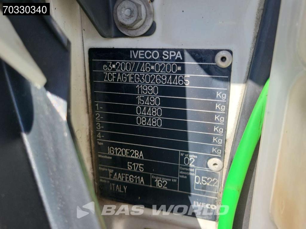 Iveco Eurocargo 120E220 4X2 12tonner 1500kg Ladebordwand Automatic Euro 6 Foto 27