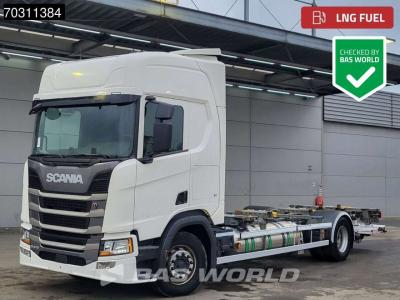 Scania R410 4X2 LNG Engine BDF 1500kg Ladebordwand Retarder Euro 6 in vendita da BAS World B.V.