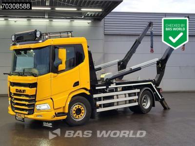 Daf XD 410 4X2 NL-Truck HYVA TS 2014 TAZ Skiploader remote control ACC Euro 6 in vendita da BAS World B.V.