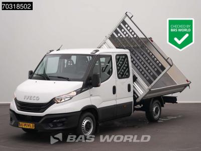 Iveco Daily 35S16 Automaat Driezijdige Kipper Dubbel Cabine 3,5t Trekhaak 160PK Airco Camera Euro6 Tipper in vendita da BAS World B.V.