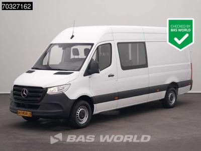 Mercedes-Benz Sprinter 319 CDI Automaat Dubbel Cabine 3,5t Trekhaak 190PK L3H2 Navi Airco Cruise Camera MBUX CarP in vendita da BAS World B.V.