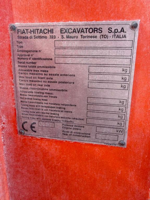 Fiat Hitachi w90 Foto 3