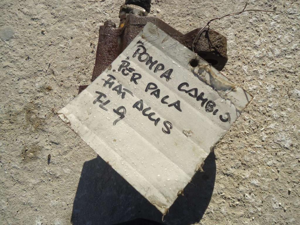 Pompa idraulica cambio per Fiat Allis FL9 Foto 4