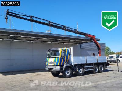 Renault Kerax 430 8X4 Palfinger PK22002 EH Kran Crane Steel suspension Big-Axle Euro 5 in vendita da BAS World B.V.