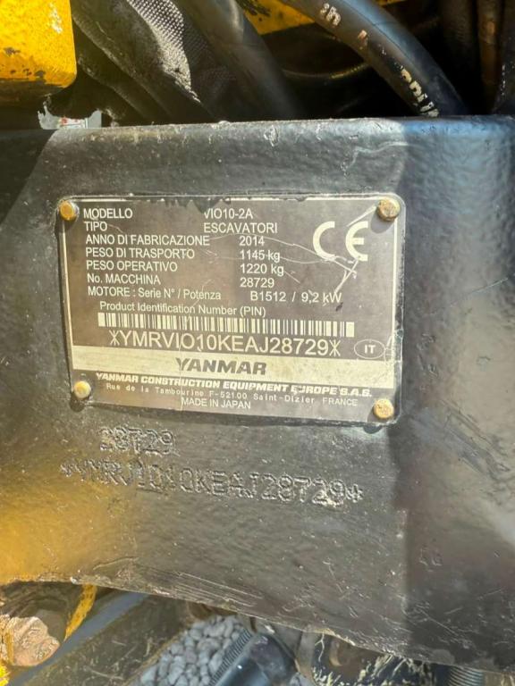 Yanmar VIO10-2A Foto 10