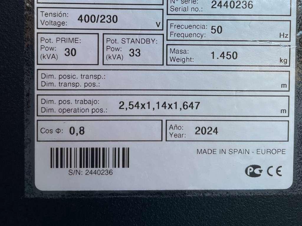 Deutz TD2.2L3 - 33 kVA Stage V Generator - DPX-19004.1 Foto 6
