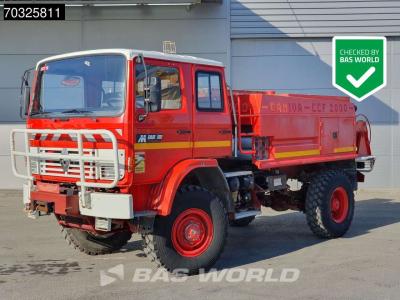 Renault M 180 4X4 4x4 Camiva CCF 2000 Fire Truck Feuerwehr Winch Manual Steel suspension in vendita da BAS World B.V.