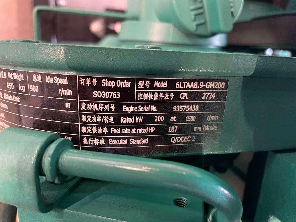 Cummins 6LTAA8.9-GM200 - 250 kVA Marine Genset - DPX-19754 Foto 11