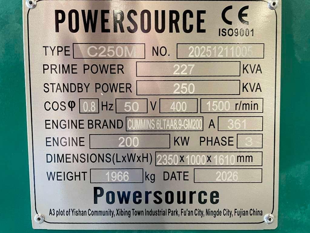 Cummins 6LTAA8.9-GM200 - 250 kVA Marine Genset - DPX-19754 Foto 6