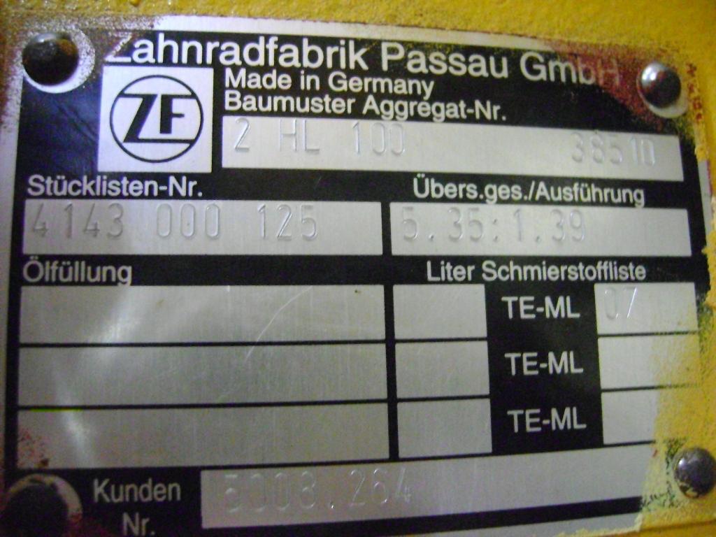 Trasmissione per Liebherr A 900 Foto 2