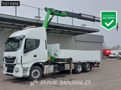 Iveco Stralis 510 6X2 Palfinger PK18002 Lift+steering axle 2500kg Ladebordwand Automatic Euro 6 in vendita da BAS World B.V.