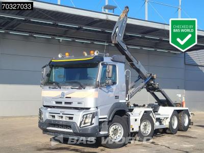 Volvo FMX 460 8X4 HIAB XR21Z59 Containers system Big-Axle Automatic VEB+ Euro 6 in vendita da BAS World B.V.