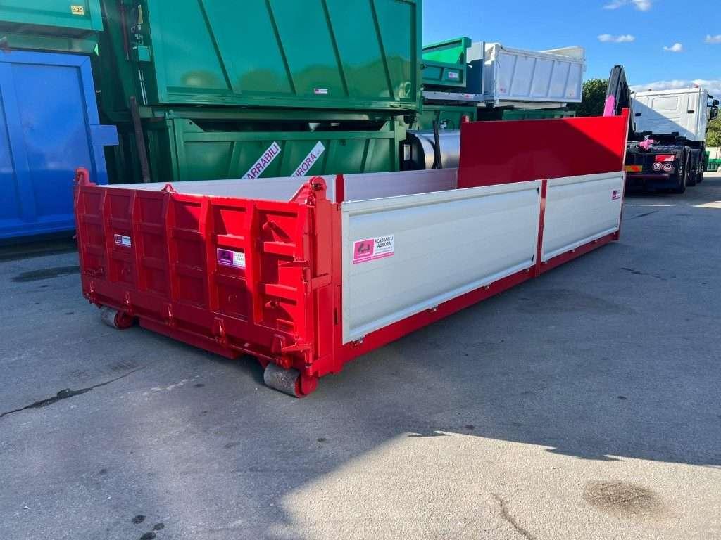 CONTAINER SCARRABILE NUOVO A PIANALE CON SPONDE Foto 4