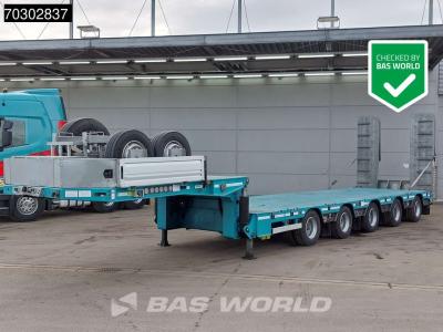 De Angelis D4S005 Extendable650cm 5xSteeringaxle Hydraulic Neck Ramps in vendita da BAS World B.V.