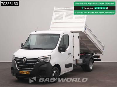 Renault Master 130PK Kipper 3,5t Trekhaak Dubbellucht met Kist Airco Cruise Euro6 Benne Kieper Tipper Airco in vendita da BAS World B.V.