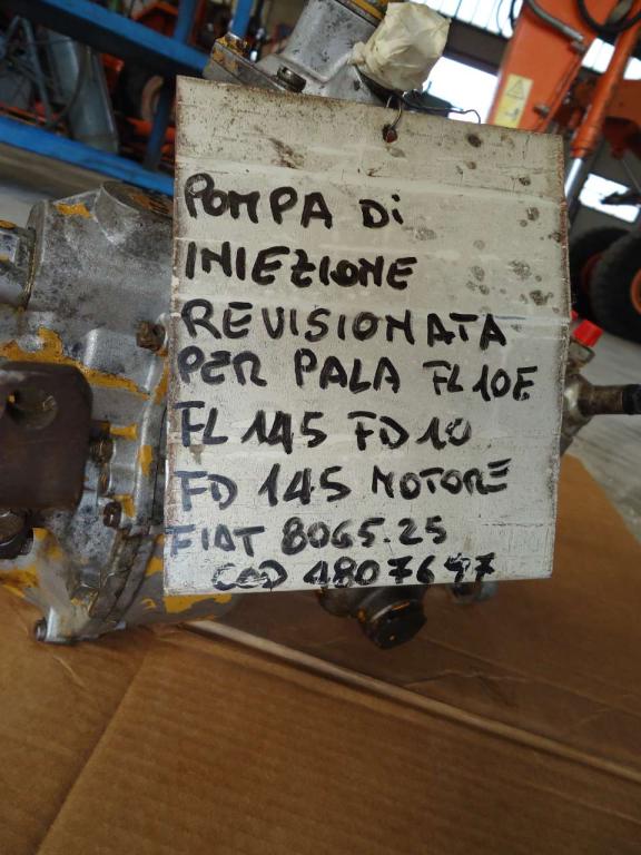 Pompa iniezione motore per FL10E - FL145 - FD10 - FD145 - MOTORE FIAT 8065.25 - COD. 4807697 Foto 3