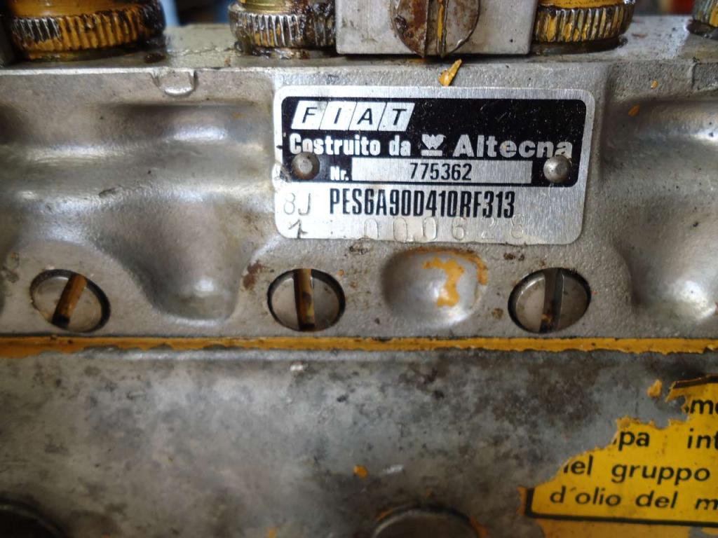 Pompa iniezione motore per FL10E - FL145 - FD10 - FD145 - MOTORE FIAT 8065.25 - COD. 4807697 Foto 5
