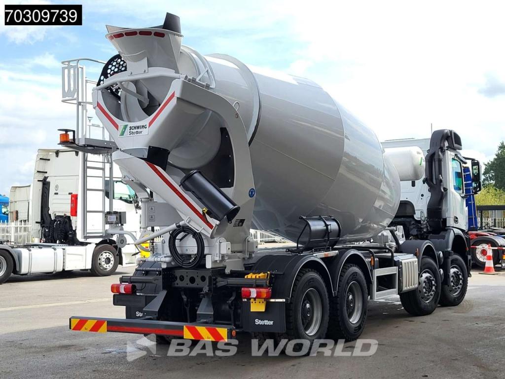 Mercedes-Benz Arocs 4142 8X4 NEW! 12m3 Stetter Mixer Steelsuspension Big-Axle Euro 6 Foto 5