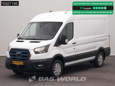 Ford e-Transit 184pk Elektrisch 68kWh 317km WLTP L2H2 Navi Airco Cruise Parkeersensoren v+a SYNC4-Displa in vendita da BAS World B.V.
