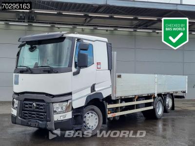 Renault T 440 6X2 750cm open box ADR Automatic Lift-Axle Euro 6 in vendita da BAS World B.V.
