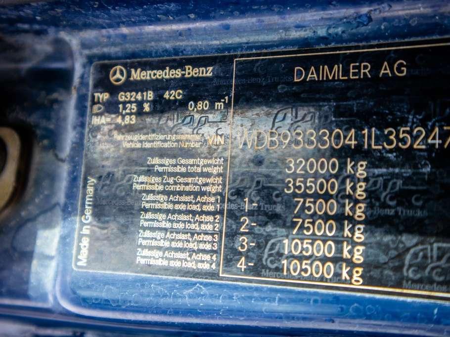 Mercedes-Benz ACTROS 3241 BB+E5+STETTER Foto 11