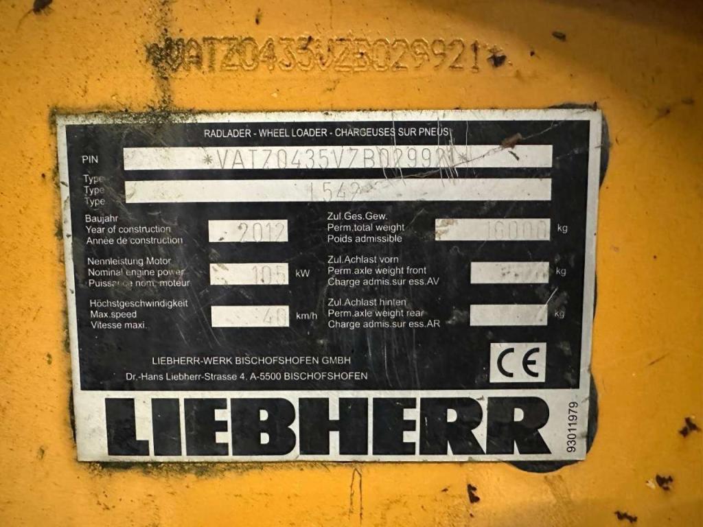 Liebherr L542 L 542 | Electric problem Foto 25