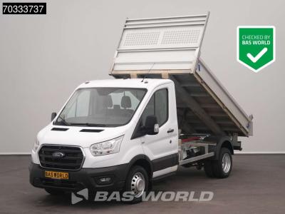 Ford Transit 170pk Kipper Dubbellucht 3.5t Trekhaak Airco Cruise Euro6 Tipper Benne Kieper A/C in vendita da BAS World B.V.