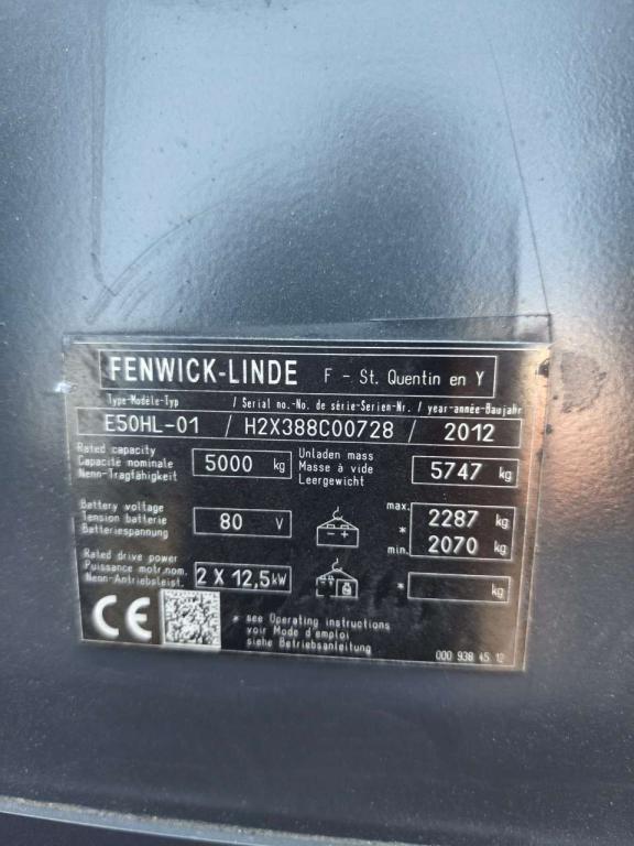 Linde E50HL-01 Foto 9
