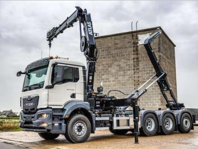 Man TGS 35.520 BL - ATLAS 240.2E in vendita da Braem NV