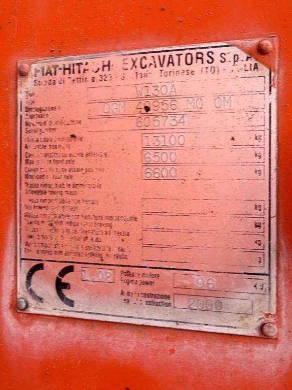 Fiat Hitachi W130A Foto 4