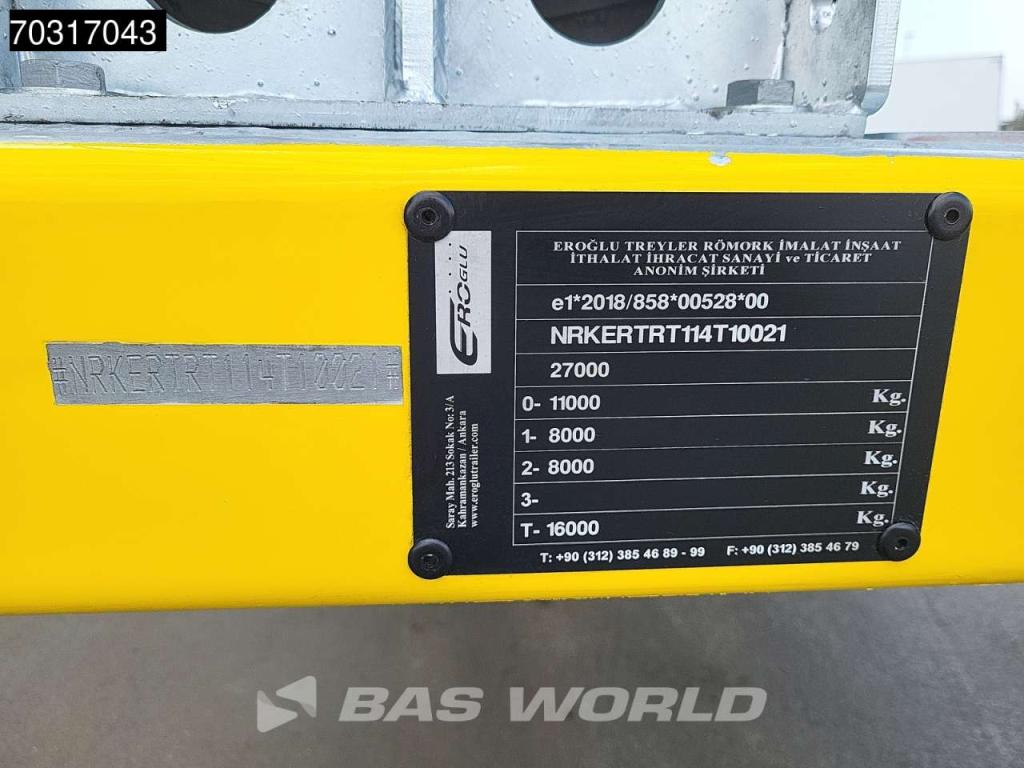 Eroglu 2 axles Trucktransporter SAF Winch Foto 28