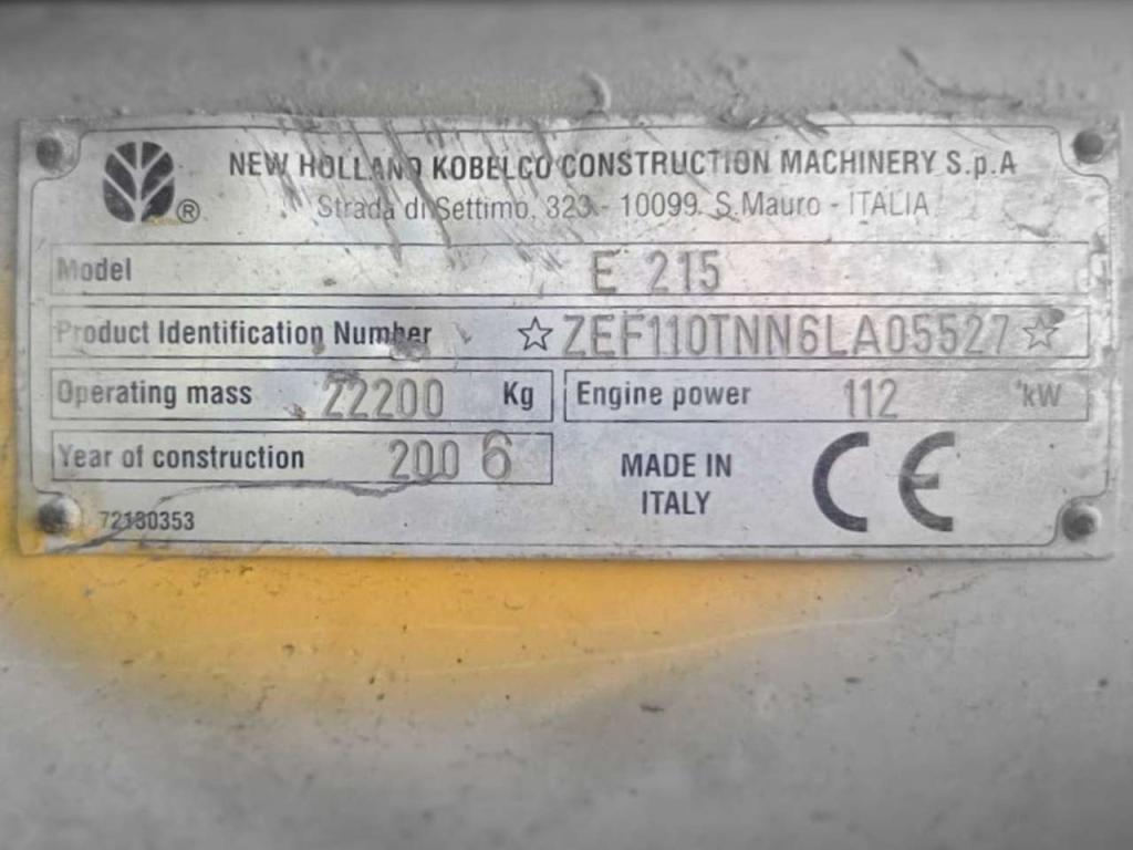 New Holland E215 Foto 8