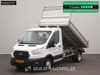 Ford Transit 170pk Kipper Dubbellucht 3.5t Trekhaak Airco Cruise Euro6 Tipper Benne Kieper Airco in vendita da BAS World B.V.