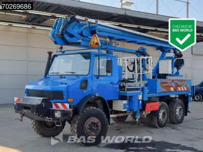 Unimog 24B 6X6 Engin EGI TP 226 hubarbeitsbühne Manual Euro 2 in vendita da BAS World B.V.