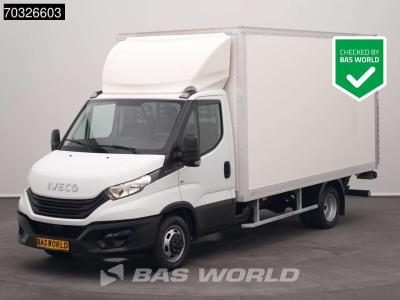 Iveco Daily 35C16 3.0L Laadklep Dubbellucht 160PK Bakwagen Airco Cruise Euro6 Meubelbak Koffer A/C Cruise in vendita da BAS World B.V.
