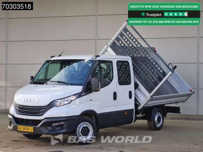 Iveco Daily 35S16 Driezijdige Automaat Kipper Dubbel Cabine 3,5t Trekhaak 160PK Airco Camera Euro6 Tipper in vendita da BAS World B.V.