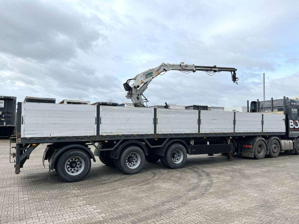 Pacton T3-003 Brick Trailer - Kennis 16000-R Crane Foto 4