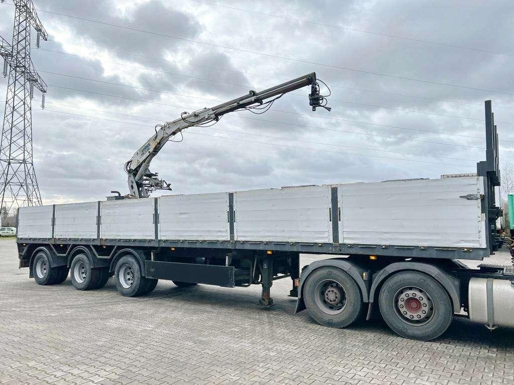Pacton T3-003 Brick Trailer - Kennis 16000-R Crane Foto 5