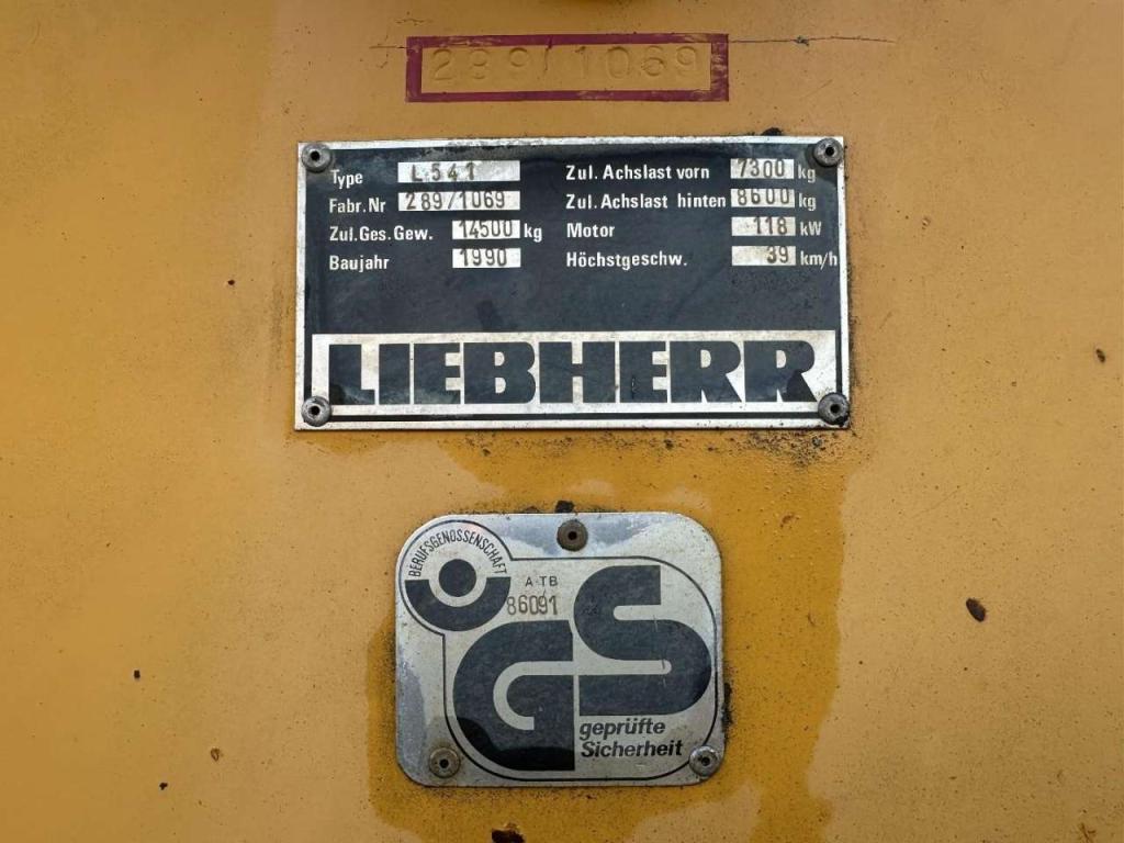 Liebherr L541 Included spare wheels Foto 23