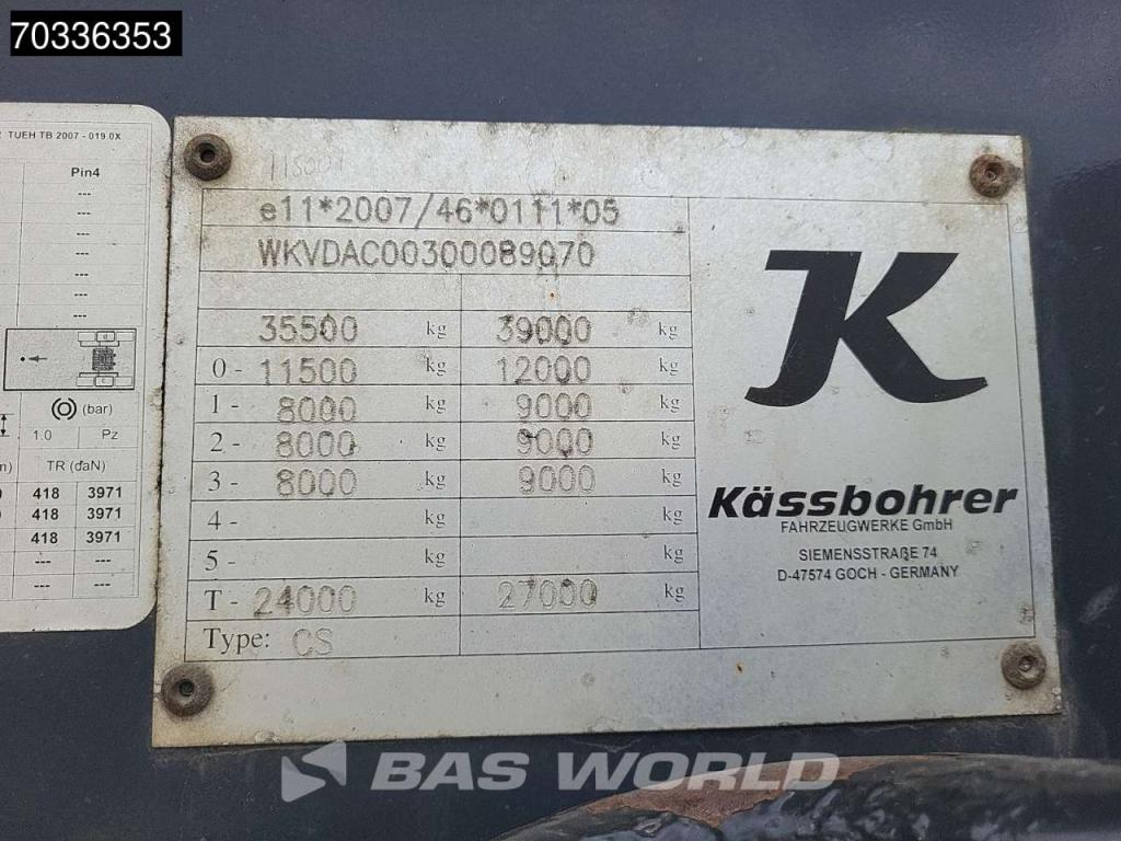 Kässbohrer CS 3 axles Lift Axle Stack Foto 10