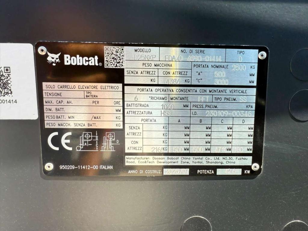 Bobcat D25NXP NUOVO Foto 10