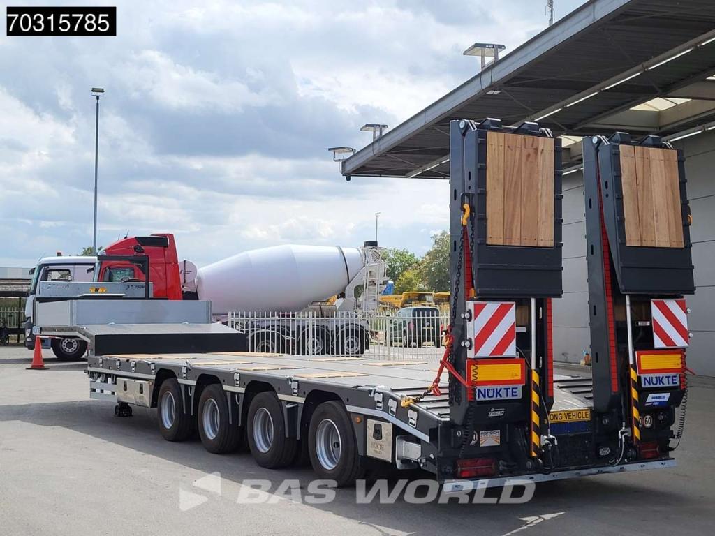 Nükte Trailer NKTL4 NEW Lift + 2xSteering Axle Ramps Foto 2