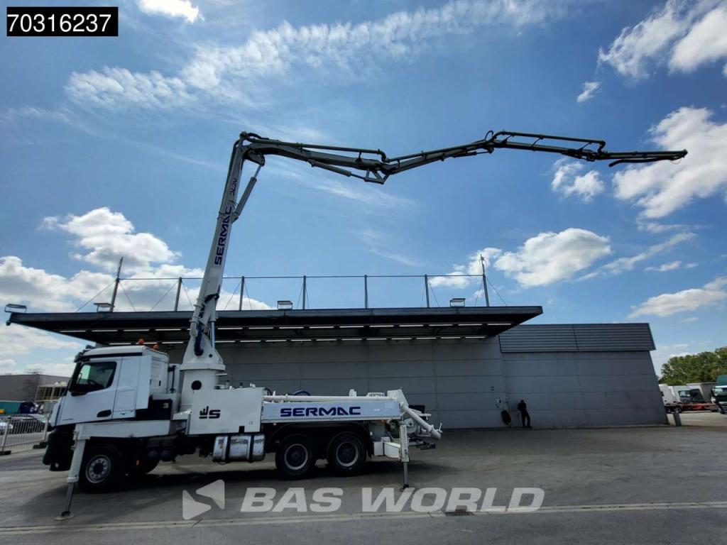 Mercedes-Benz Arocs 3342 6X4 SERMAC 5Z36 Concrete Pump Full Steel Euro 6 Foto 2