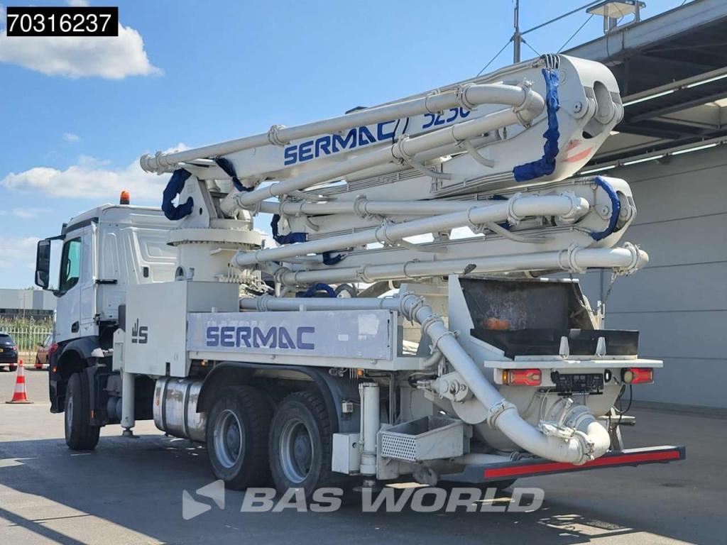 Mercedes Arocs 3342 6X4 SERMAC 5Z36 Concrete Pump Full Steel Euro 6 Foto 12