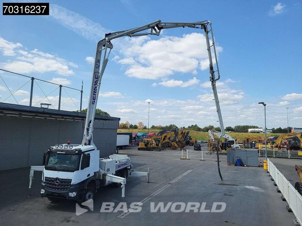 Mercedes Arocs 3342 6X4 SERMAC 5Z36 Concrete Pump Full Steel Euro 6 Foto 8