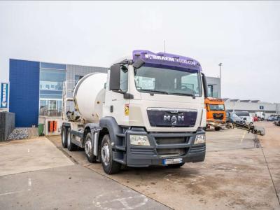 Man TGS 32.360 BB+LIEBHERR+THEAM BG12 (band/tapis) in vendita da Braem NV