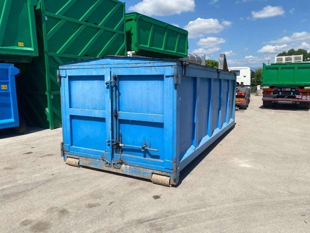 CONTAINER SCARRABILE USATO CON COPERCHIO Foto 3