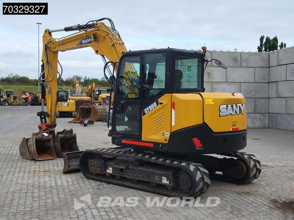 Sany SY80 U A/C - 3 Buckets Foto 3