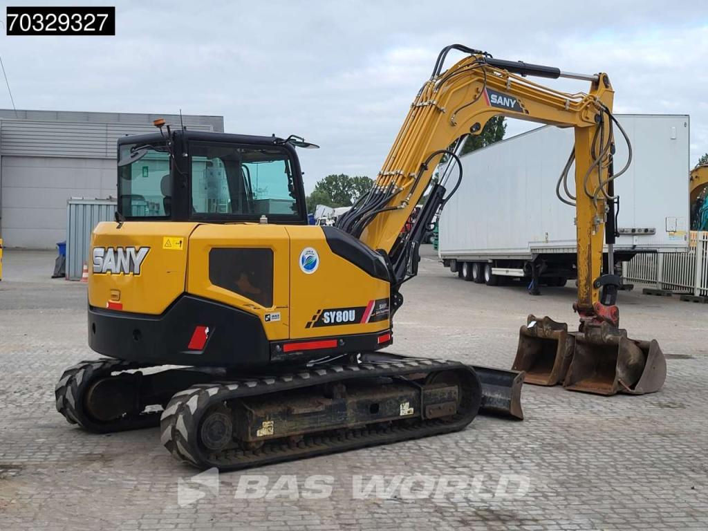 Sany SY80 U A/C - 3 Buckets Foto 6